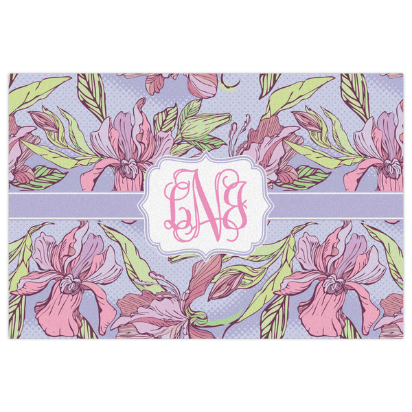 Orchids Indoor / Outdoor Rug - 4'x6' - Front Flat