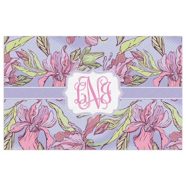 Orchids Indoor / Outdoor Rug - 5'x8' - Front Flat