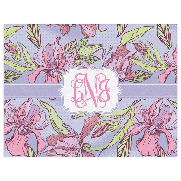 Orchids Indoor / Outdoor Rug - 6'x8' - Front Flat