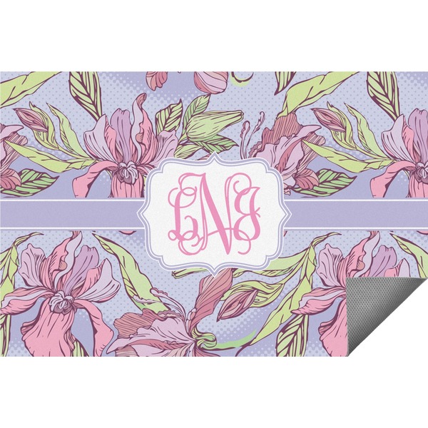 Custom Orchids Indoor / Outdoor Rug - 5'x8' (Personalized)