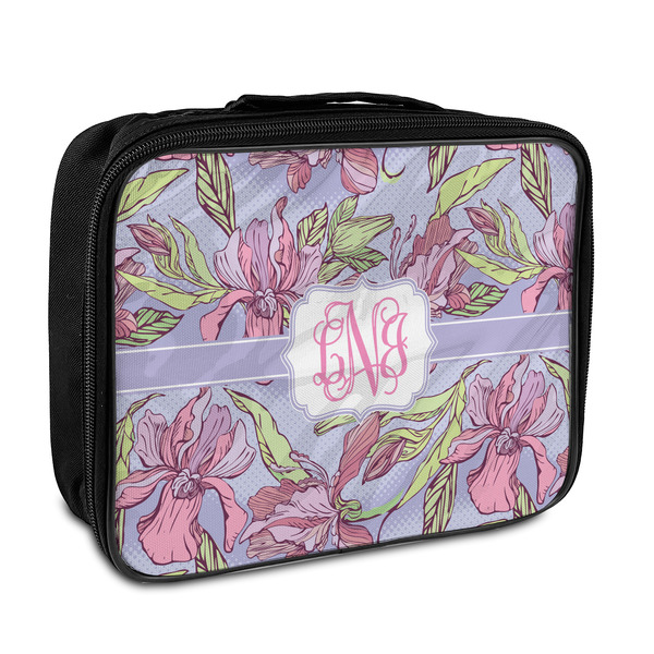 Custom Orchids Insulated Lunch Bag (Personalized)