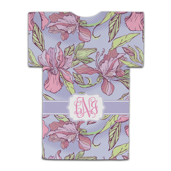 Orchids Jersey Bottle Cooler - BACK (flat)