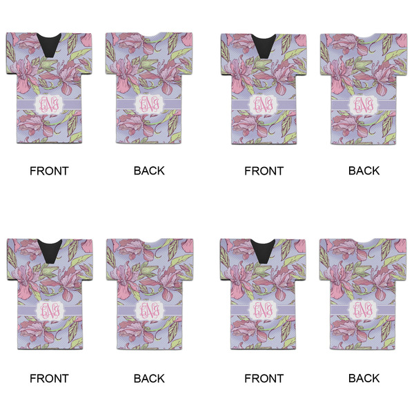 Orchids Jersey Bottle Cooler - Set of 4 - APPROVAL