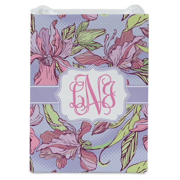 Orchids Jewelry Gift Bag - Gloss - Front