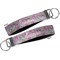 Orchids Key-chain - Metal and Nylon - Front and Back