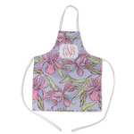 Orchids Kid's Apron - Medium (Personalized)