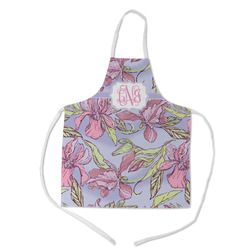 Orchids Kid's Apron w/ Monogram