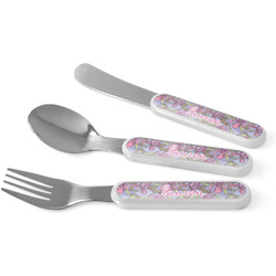 Orchids Kid's Flatware (Personalized)