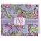 Orchids Kitchen Towel - Poly Cotton - Folded Half