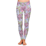 Orchids Ladies Leggings - Extra Large