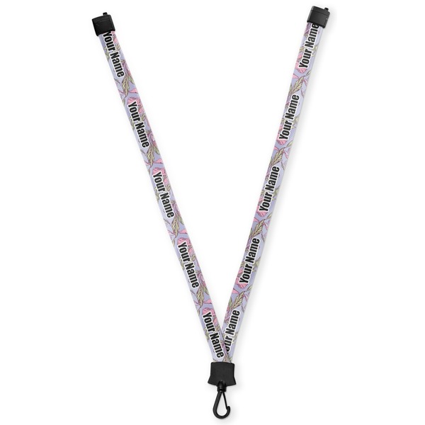 Custom Orchids Lanyard (Personalized)