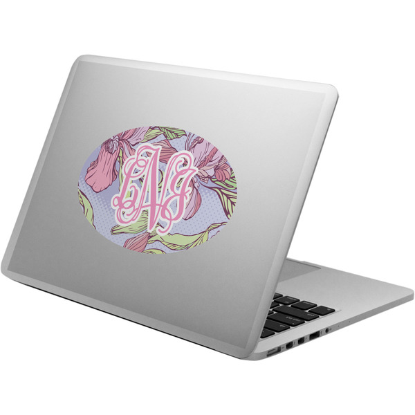 Custom Orchids Laptop Decal (Personalized)