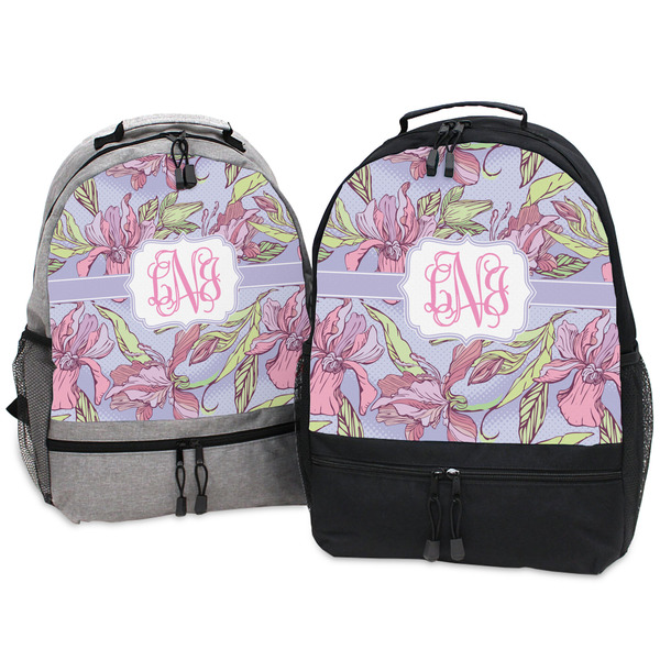 Orchids Large Backpacks - Both