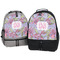 Orchids Large Backpacks - Both