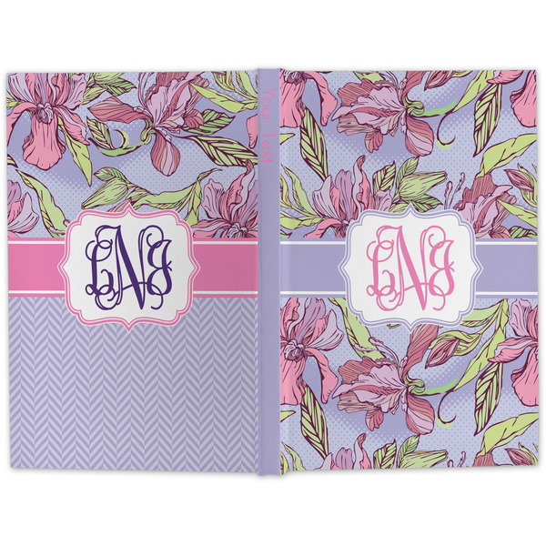 Orchids Large Hard Cover Journal - Apvl
