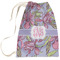 Orchids Large Laundry Bag - Front View