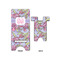 Orchids Large Phone Stand - Front & Back