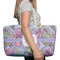 Orchids Large Rope Tote Bag - In Context View