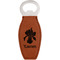 Orchids Leatherette Bottle Opener (Personalized)