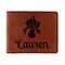 Orchids Leatherette Bifold Wallet (Personalized)
