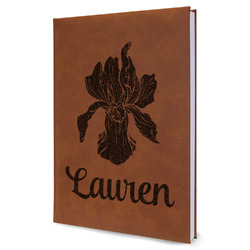 Orchids Leather Sketchbook (Personalized)