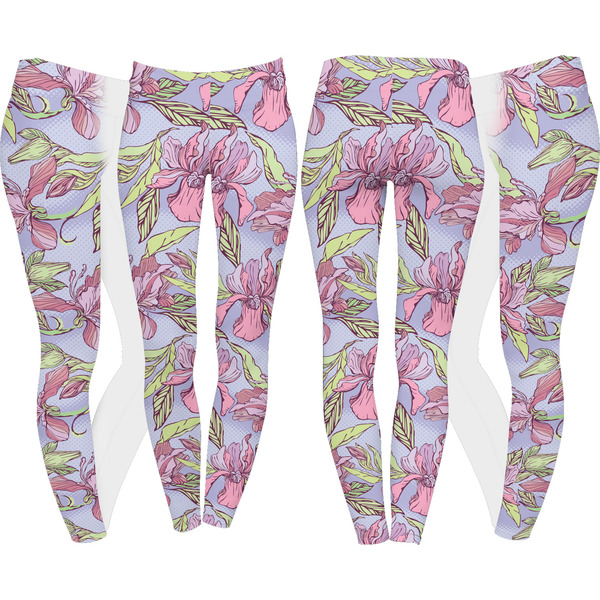 Orchids Leggings Turn Around - Apvl