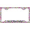 Orchids License Plate Frame - Style C