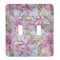 Orchids Light Switch Cover (2 Toggle Plate)