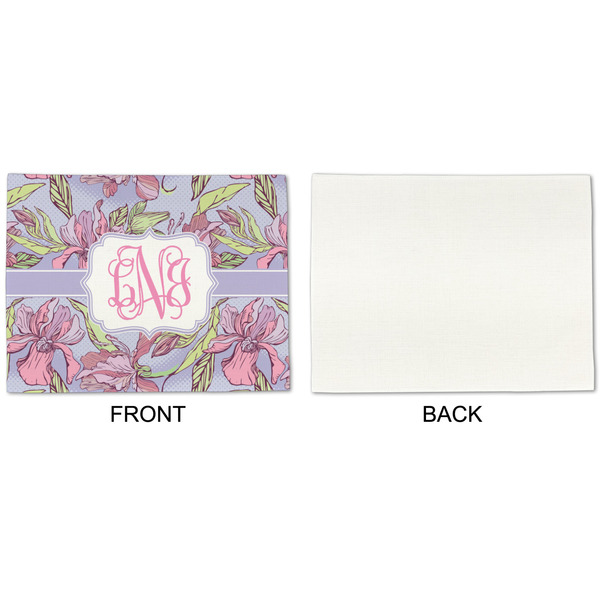 Orchids Linen Placemat - APPROVAL Single (single sided)