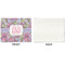 Orchids Linen Placemat - APPROVAL Single (single sided)
