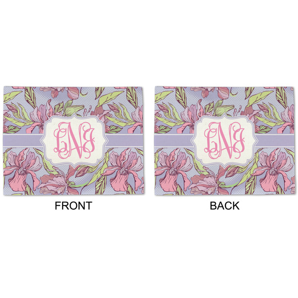 Orchids Linen Placemat - APPROVAL (double sided)