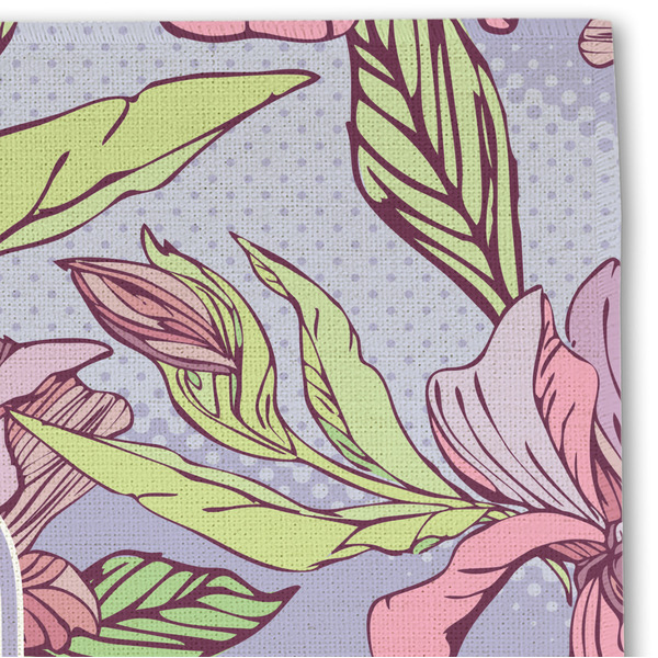 Orchids Linen Placemat - DETAIL