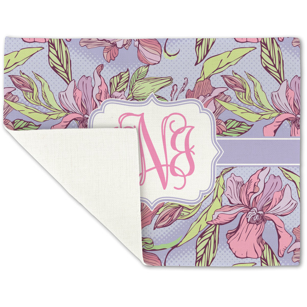 Orchids Linen Placemat - Folded Corner (single side)