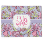 Orchids Single-Sided Linen Placemat - Single w/ Monogram