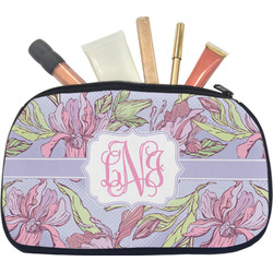 Orchids Makeup / Cosmetic Bag - Medium (Personalized)
