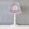 Orchids Poly Film Empire Lampshade - Lifestyle