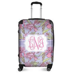 Orchids Suitcase - 24"Medium - Checked (Personalized)