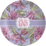 Orchids Melamine Plate (Personalized)