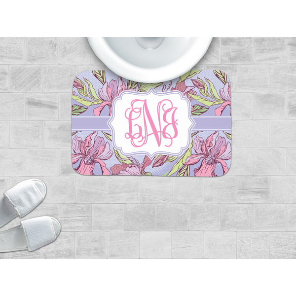 Orchids Memory Foam Bath Mat - LIFESTYLE