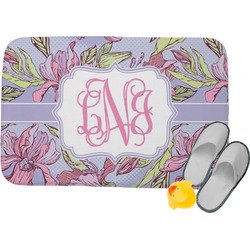 Orchids Memory Foam Bath Mat (Personalized)