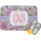 Orchids Memory Foam Bath Mat (Personalized)