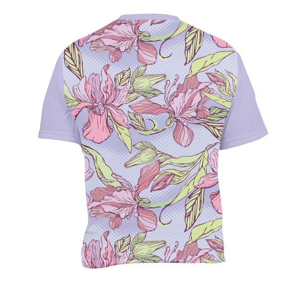 Orchids Men's Crew Neck T Shirt Medium - Back