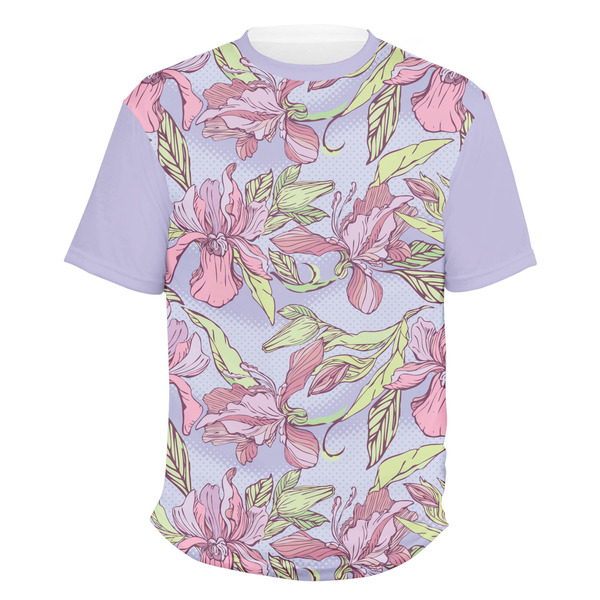 Custom Orchids Men's Crew T-Shirt - Medium