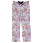 Orchids Mens Pajama Pants - S
