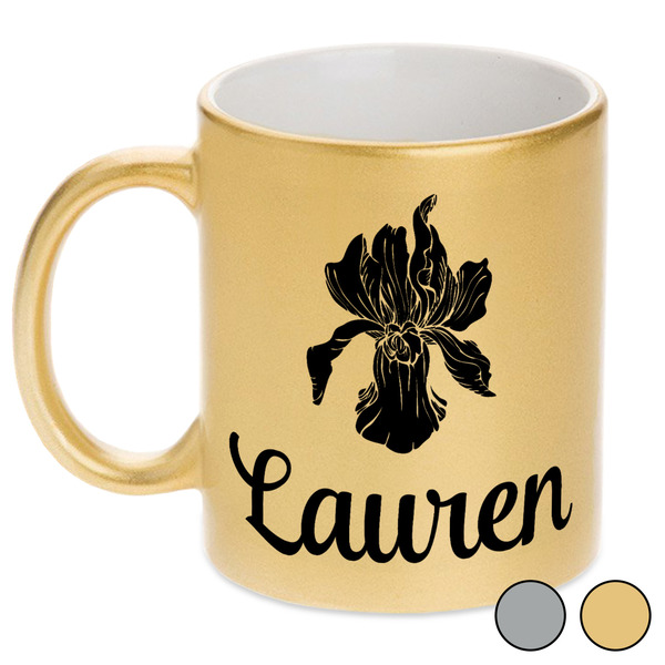 Orchids Metallic Mugs