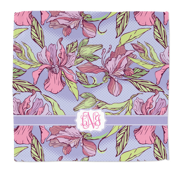 Custom Orchids Microfiber Dish Rag (Personalized)