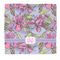 Orchids Microfiber Dish Rag - Front/Approval