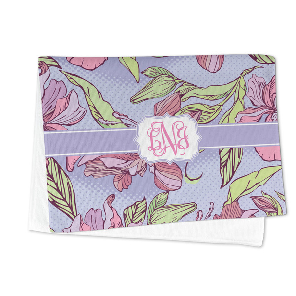 Orchids Microfiber Dish Towel - FOLDED HALF