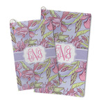 Orchids Microfiber Golf Towel (Personalized)