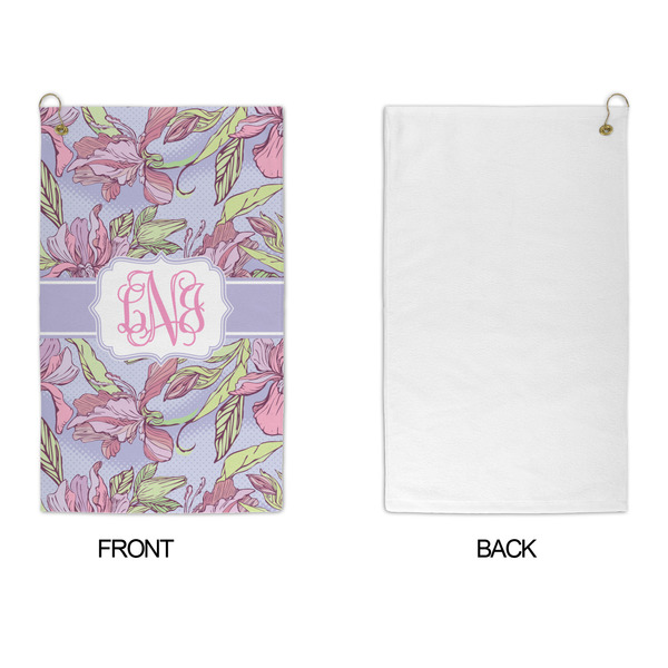 Orchids Microfiber Golf Towels - APPROVAL
